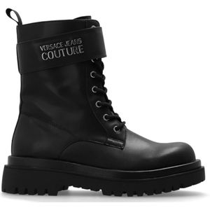 Veterlaarsjes - Fondo Drew - Effen - Imitatieleer - Platte Hak