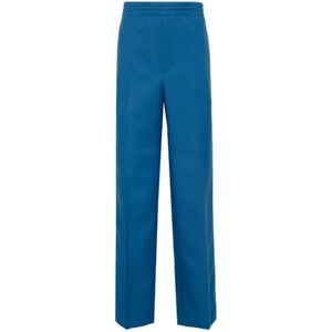 Gucci Straight Broeken , Blue , Heren , Maat: M