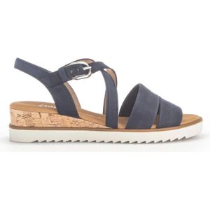 Gabor, Dames, Schoenen, Blauw, Maat: 37 1/2 EU Suède,