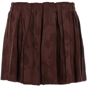 Etro, Dames, Rokken, Bruin, Maat: XS Wol,