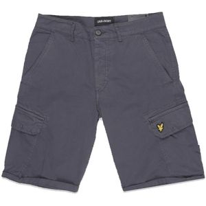 Lyle & Scott, Heren, Korte broeken, Blauw, Maat: W28 Katoen,