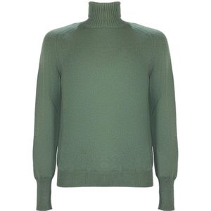 Fedeli, Heren, Truien, Groen, Maat: XL Kasjmier,