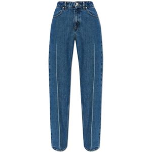 Jil Sander, Dames, Jeans, Blauw, Maat: 2XS Denim,