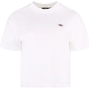 Dickies, Dames, Tops, Wit, Maat: S Katoen,