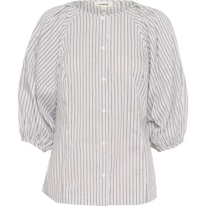 Soaked in Luxury, Dames, Blouses & Shirts, Veelkleurig, Maat: M Katoen,