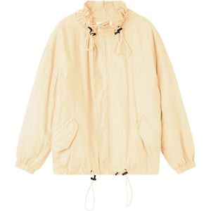 Isabel Marant, Dames, Jassen, Beige, Maat: M