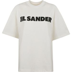 Jil Sander, Dames, Tops, Wit, Maat: XS Katoen,