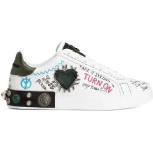 Dolce & Gabbana, Heren, Schoenen, Wit, Maat: 43 EU