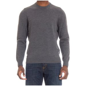 Drumohr, Heren, Truien, Grijs, Maat: M Wol,