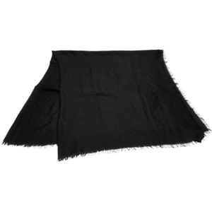 Gucci Vintage, Dames, Pre-owned, Zwart, Maat: ONE Size Zijde,