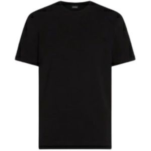 Zegna, Heren, Tops, Zwart, Maat: 3XL