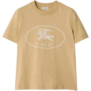 Burberry, Dames, Tops, Beige, Maat: XL