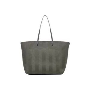 Fendi Stijlvolle Tote Tas voor Vrouwen , Green , Dames , Maat: ONE Size