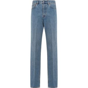 Gucci, Dames, Jeans, Blauw, Maat: W27 Denim,
