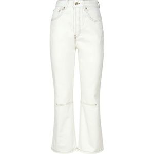 Jacquemus Flared Jeans , White , Dames , Maat: W28