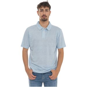 Gant, Heren, Tops, Blauw, Maat: 2XL