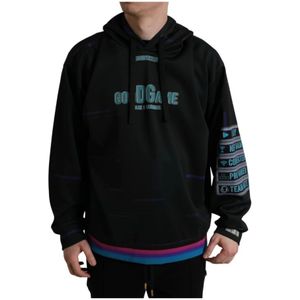 Dolce & Gabbana - Hoodie - Zwart - Polyester