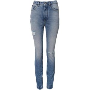 Dolce & Gabbana, Dames, Jeans, Blauw, Maat: XS Denim,