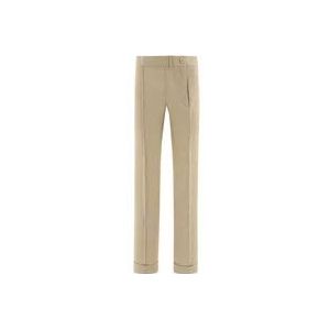 Jacquemus Fresa Broek - Relaxte Pasvorm , Beige , Heren , Maat: W38