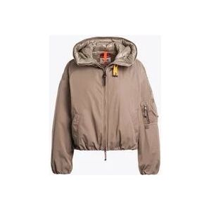 Parajumpers Naadz Bomberjack Atmosfeer , Brown , Dames , Maat: L