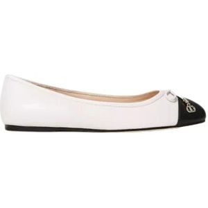 Twinset Ballerinas , White , Dames , Maat: 38 EU