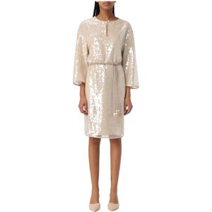 Giorgio Armani, Dames, Jurken, Veelkleurig, Maat: XS Poliester,