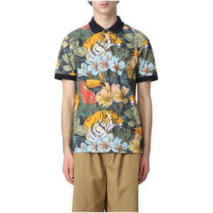 Sun68, Heren, Tops, Veelkleurig, Maat: XL Katoen,