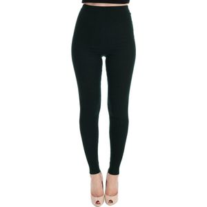 Dolce & Gabbana - Leggings - Groen - 100% Cashmere