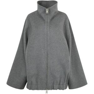 Khaite, Dames, Sweatshirts & Hoodies, Grijs, Maat: XS