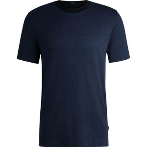 Hugo - H-Thompson - T-shirt - Effen Kleur - Gemerceriseerd Katoen