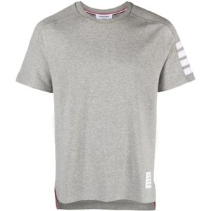 Thom Browne, Heren, Tops, Grijs, Maat: L Katoen,