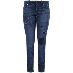 Diesel, Dames, Jeans, Blauw, Maat: W25 Katoen,