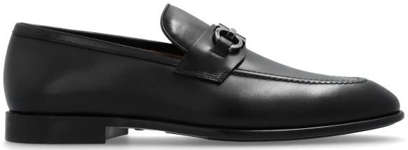 Ferragamo, Heren, Schoenen, Zwart, Maat: 40 1/2 EU Leer,