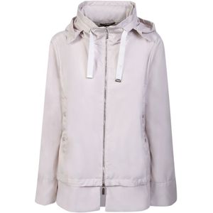 Moorer, Dames, Jassen, Wit, Maat: XS Poliester,