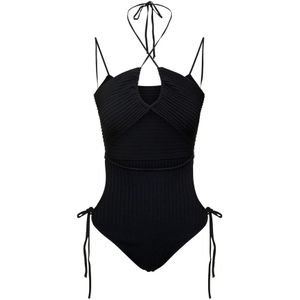 Andrea Adamo, Dames, Tops, Zwart, Maat: S Viscose,