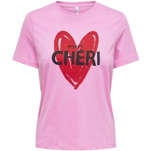 Only, Dames, Tops, Roze, Maat: S Katoen,
