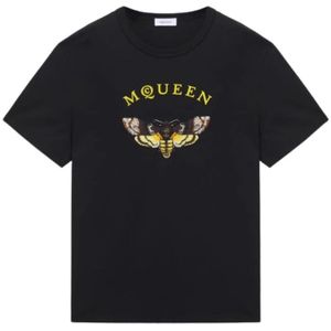 Alexander McQueen, Heren, Tops, Zwart, Maat: L