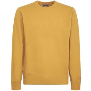 MC2 Saint Barth, Heren, Truien, Geel, Maat: M Wol,