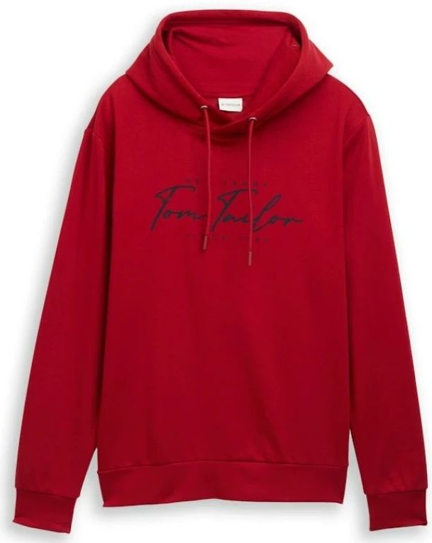 TOM TAILOR Sweatshirt  rood / zwart