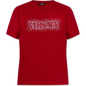 Versace, Dames, Tops, Rood, Maat: XS