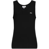 Lacoste - Mouwloos T-shirt - Zwart - Katoen - Heren