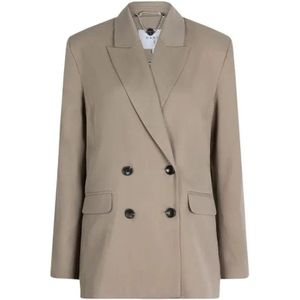 Dante 6, Dames, Jassen, Bruin, Maat: S Katoen,