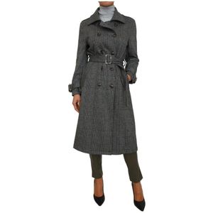 Kocca, Dames, Mantels, Zwart, Maat: L Viscose,