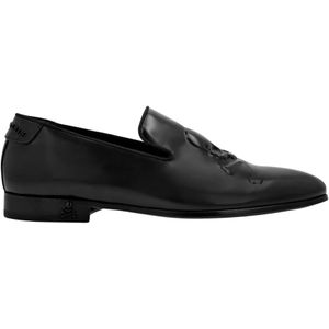 Philipp Plein, Heren, Schoenen, Zwart, Maat: 40 EU Leer,