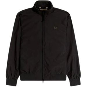 Fred Perry, Heren, Sweatshirts & Hoodies, Zwart, Maat: XL Nylon,