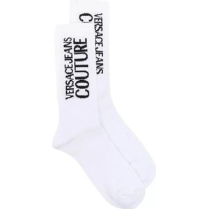Versace Jeans Couture - Sokken - Wit - Katoen