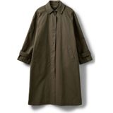 Sofie Schnoor - Filippasw Coat - Dames Mantel - Groen - Katoen