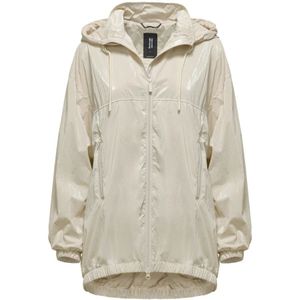BomBoogie, Dames, Jassen, Beige, Maat: 3XL Nylon,