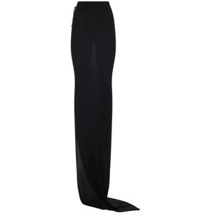 Rick Owens, Dames, Rokken, Zwart, Maat: 2XS