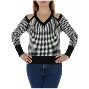 Pinko, Dames, Truien, Zwart, Maat: S Viscose,